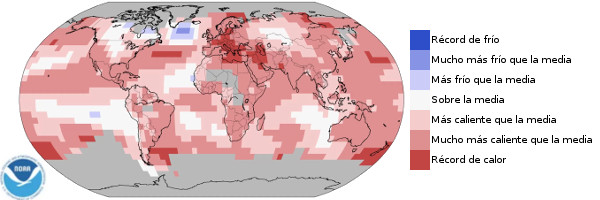 Año 2018, el cuarto más caluroso jamás registrado