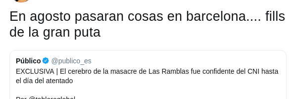 Si hay que matar niños, pues se matan. El CNI y los atentados del 17A